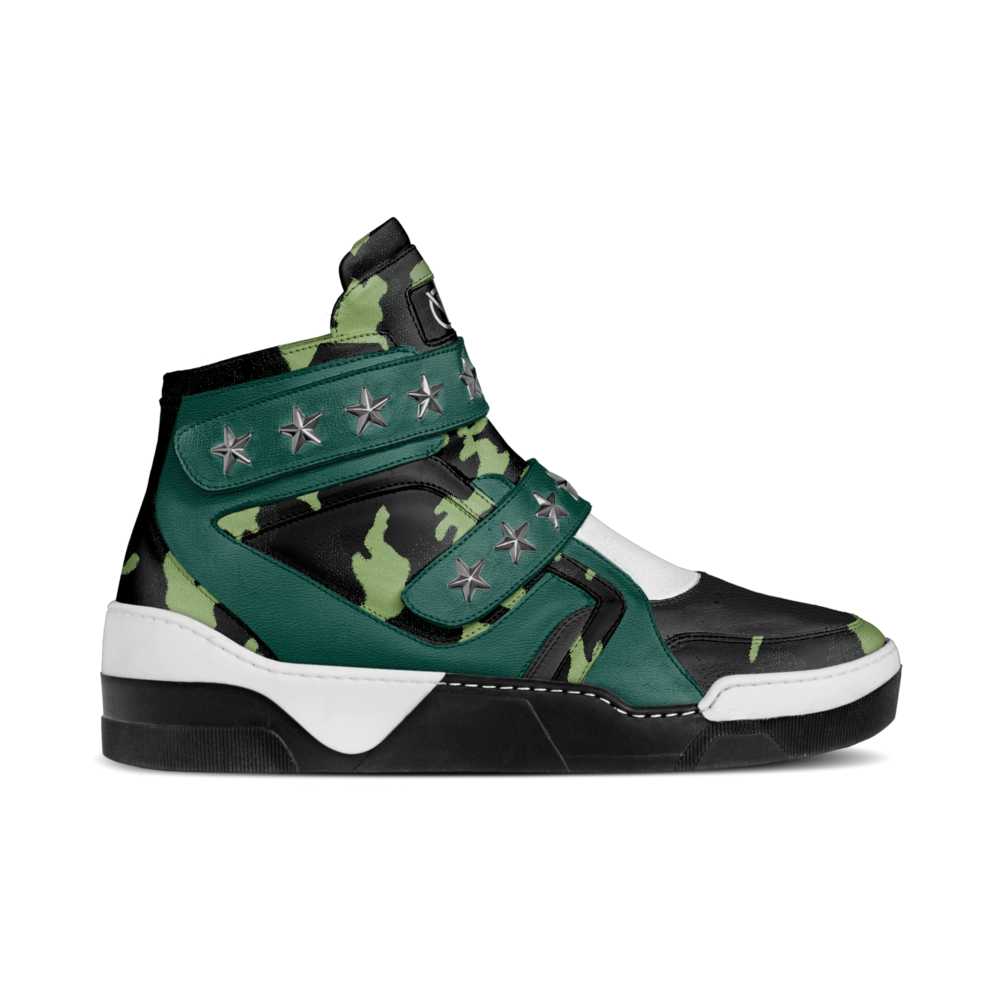 Aero Luxury Fashion Stars Hi-Top Sneakers For Mens And Womens By Icy Brothers