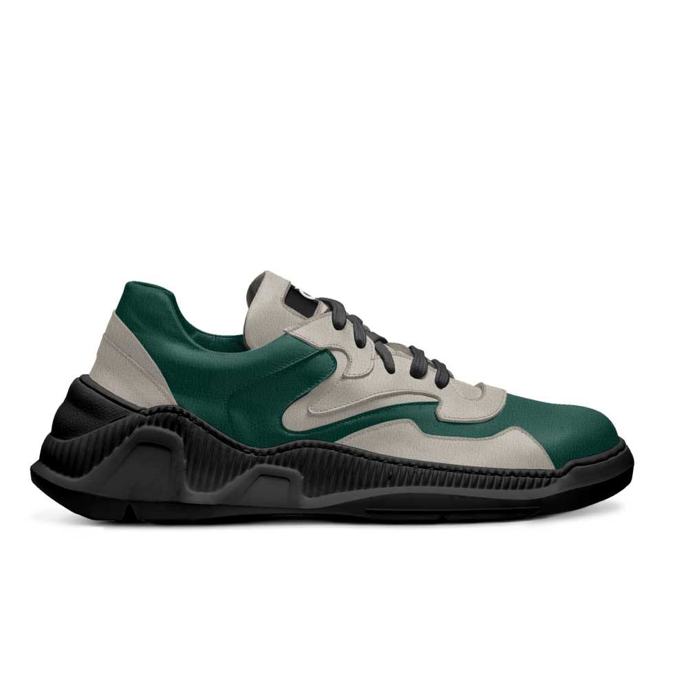 Aero Swift Blaze Luxury Unisex Chunky Low Top Sneakers for Mens And Womens by Icy Brothers