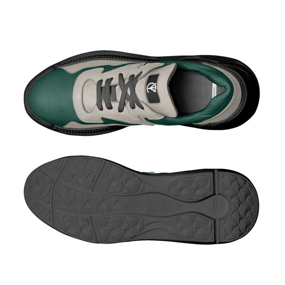 Aero Swift Blaze Luxury Unisex Chunky Low Top Sneakers for Mens And Womens by Icy Brothers